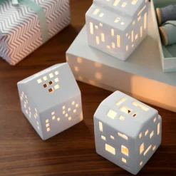 Kähler Urbania candleholder small, functio White Online