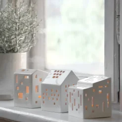 Kähler Urbania candleholder small, functio White Online