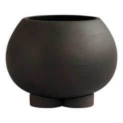 101 Copenhagen Urchin flower pot mini Ø35 cm, Coffee BrownBlack New