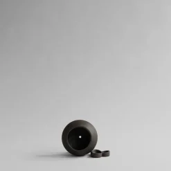 101 Copenhagen Urchin flower pot petit Ø17 cm, Coffee BrownBlack New