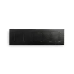 Ethnicraft Utilitile wall hanger clothes hanger, Lacquered oak--large Black Outlet