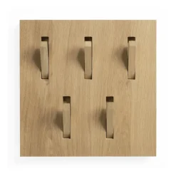 Ethnicraft Utilitile wall hanger clothes hanger, Oak Beige Clearance