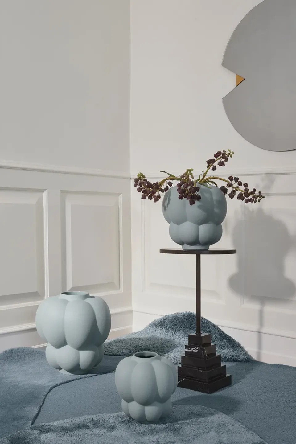 AYTM Uva vase 22 cm, Pale mint Blue Best