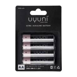 Uyuni Lighting Uyuni Battery 4-pack, AA Black