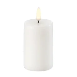 Uyuni Lighting Uyuni LED Block candle Ø5 cm, 7.5 cm White New
