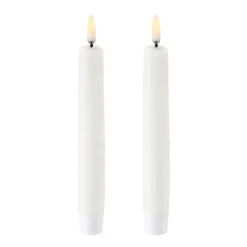 Uyuni Lighting Uyuni LED Taper candles 2-pack, 15,5 cm White Hot