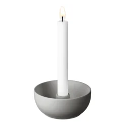 Scandi Living Valley candle sticks Ø12 cm, Grey Outlet