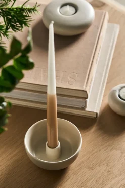Scandi Living Valley candle sticks Ø12 cm, Beige New