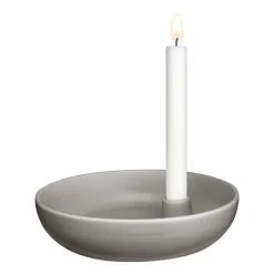 Scandi Living Valley candle sticks Ø21 cm, Grey Hot