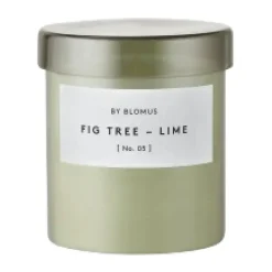 Blomus Valoa scented candle 45 hours, Fikon/Lime Agave Green Best