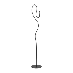 Ferm Living Valse floor candlestick, Black Discount
