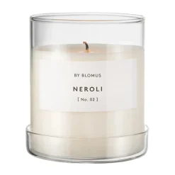 Blomus Vaola scented candle Neroli, L, 45 H White Best