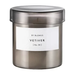 Blomus Vaola Scented Candle Vetiver, S, 30 H Grey Sale