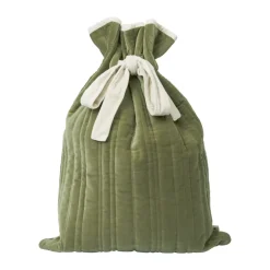Ferm Living Vari quilted sack 50x70 cm, Velvet-khaki Green New