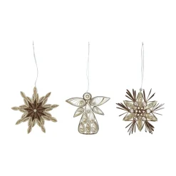 Watt & Veke Vega Christmas decoration 3 pieces, White