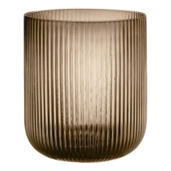Blomus Ven candle lantern L 20 cm, Coffee Brown