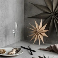 Broste Copenhagen Venok Christmas star 40 cm, warm Grey Best