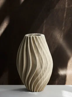 Tell Me More Vento vase, Sand, small 32 cm Beige Outlet