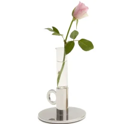 KLONG Vesper glass inserts, flora (vase) Silver-coloured Sale