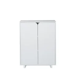 1898 Vidja cabinet, lack. low. coated doors White Hot