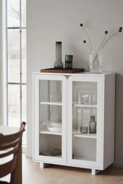 1898 Vidja low display cabinet, White Online