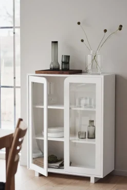 1898 Vidja low display cabinet, White Online