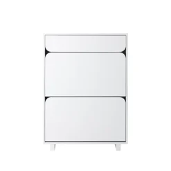 1898 Vidja shoe cabinet, lack. 2 fack+1 draw White Discount