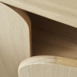 1898 Vidja side table, White pigmented oak Beige Online