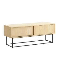 Woud Virka media bench, Oak Brown Outlet