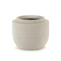 Serax Volumes flower pot, h24 Ø28,5 cm Grey Sale