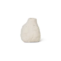 Ferm Living Vulca vase mini, Off stone White Outlet