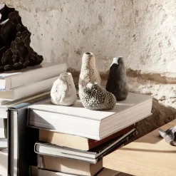 Ferm Living Vulca vase mini, Off stone White Outlet