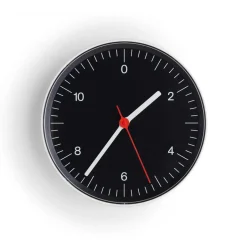 HAY Wall Clock Ø26.5 cm, Black Clearance