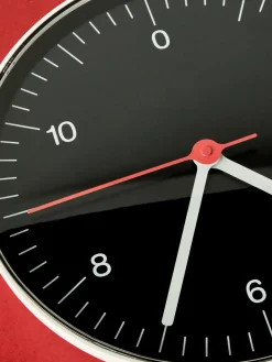 HAY Wall Clock Ø26.5 cm, Black Clearance