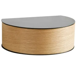 Woud Wallie shelf, . oak Black Discount