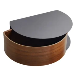 Woud Wallie shelf, Walnut Brown Discount