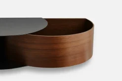 Woud Wallie shelf, Walnut Brown Discount