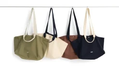 HAY Weekend Bag No 2 bag S 26x56 cm, Milk chocolate Brown Best