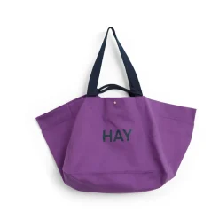 HAY Weekend Bag Organic bag L, Purple Best