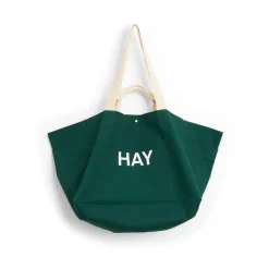 HAY Weekend Bag Organic bag L, Dark Green Online