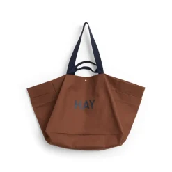 HAY Weekend Bag Organic bag L, Milk chocolate Brown Online