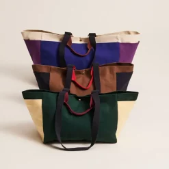 HAY Weekend Bag Organic bag S, multi Brown Discount