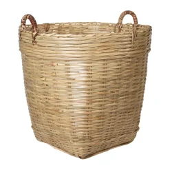 Broste Copenhagen Will storage basket, 65xØ65 cm Beige Best