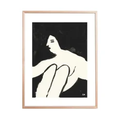 Fine Little Day Woman poster, 40x50 cm White Discount