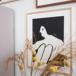 Fine Little Day Woman poster, 40x50 cm White Discount