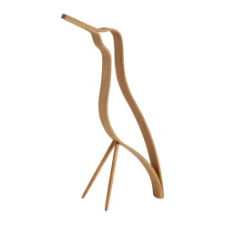 Cooee Design Woody bird high 25 cm, Oak Brown