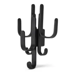 Cooee Design Woody hook Three, stained oak Black Discount