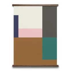 Paper Collective Wrong Geometry poster, model 03, 50x70 cm Multi