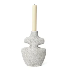 Ferm Living Yara candlestick medium, Pumice Grey Online