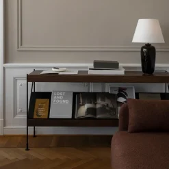 Audo Copenhagen Zet magazine shelf, Ivory White Clearance
